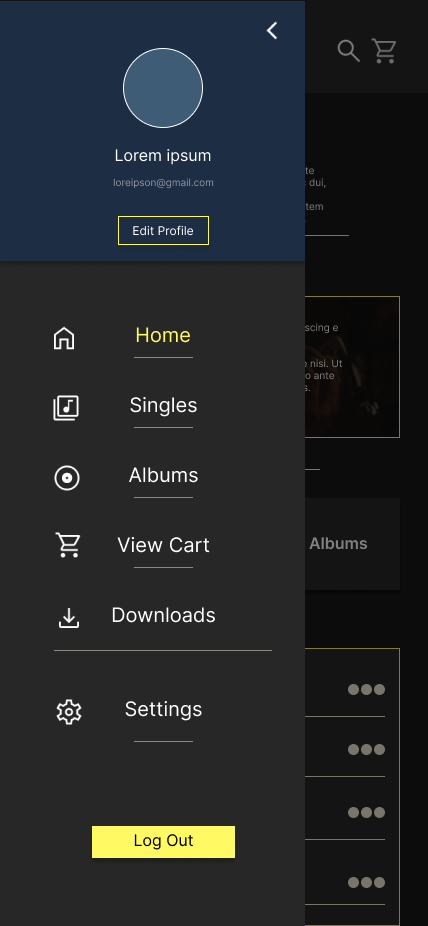 Mockup - After Usability Study