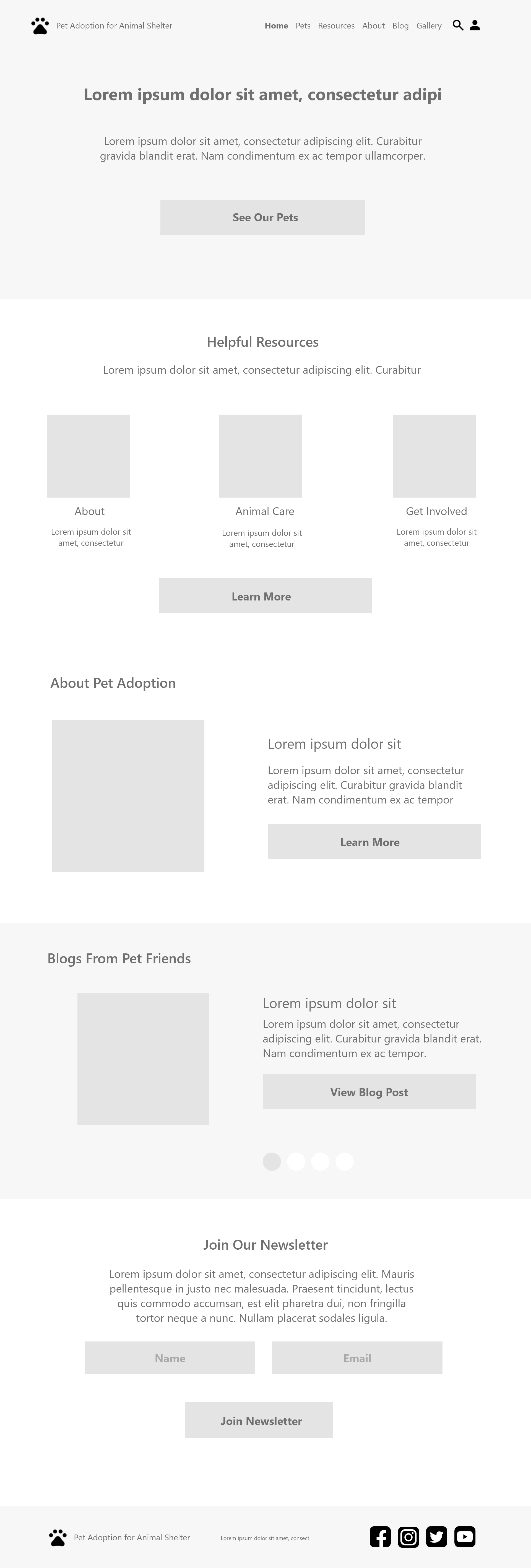 lo-fi digital mockup