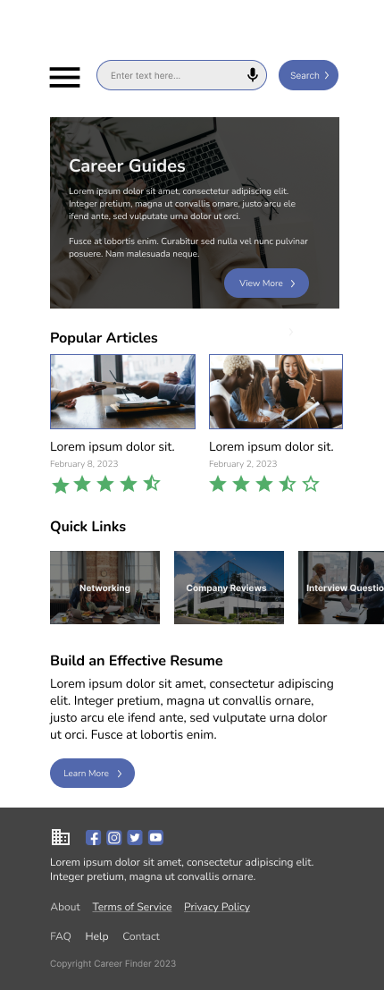 hi-fi digital mockup